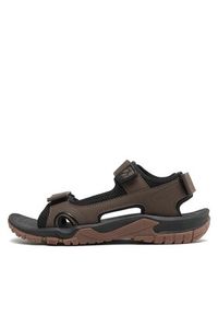 Jack Wolfskin Sandały Lakewood Cruise Sandal M 4019011 Brązowy. Kolor: brązowy. Materiał: skóra #5