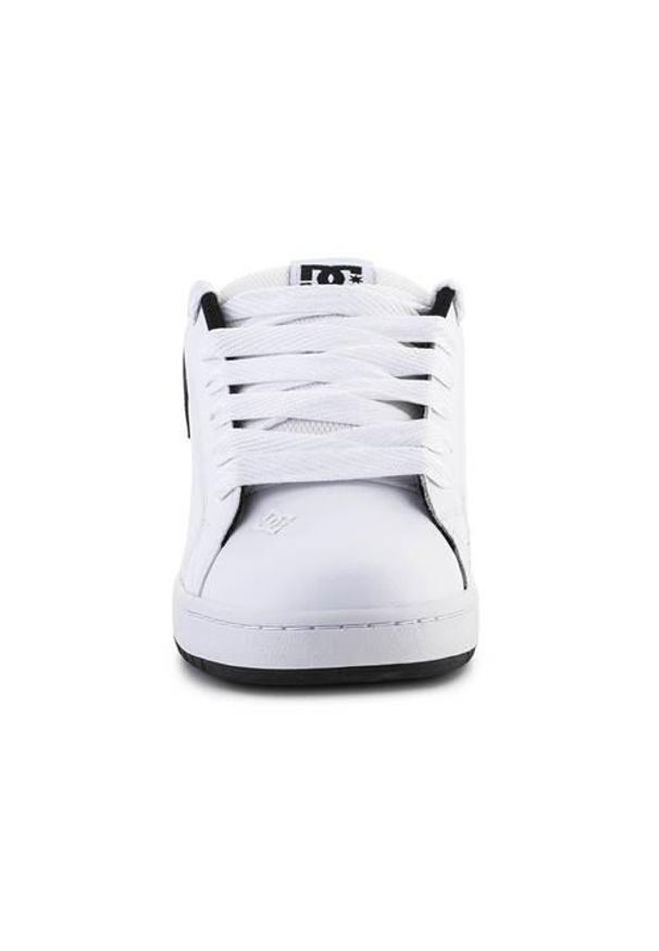 DC Shoes - Tenisówki Dc Model Court Graffik M Kolor Biały. Kolor: biały. Materiał: syntetyk, tkanina, skóra