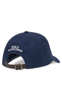 Polo Ralph Lauren Czapka z daszkiem 211A87349001 Granatowy. Kolor: niebieski. Materiał: bawełna, materiał #3