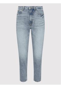 Guess Jeansy W2YA21 D4NH6 Niebieski Mom Fit. Kolor: niebieski #1