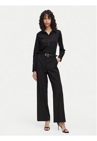 Guess Koszula W6YH10 W2752 Czarny Slim Fit. Kolor: czarny. Materiał: bawełna #5