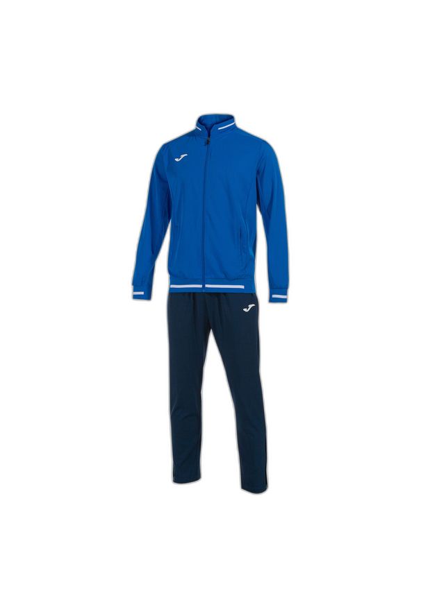 Dres Joma Montreal. Kolor: niebieski. Materiał: dresówka. Sport: tenis