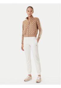 Guess Bluza V5YQ07 K0282 Brązowy Regular Fit. Kolor: brązowy. Materiał: syntetyk #3