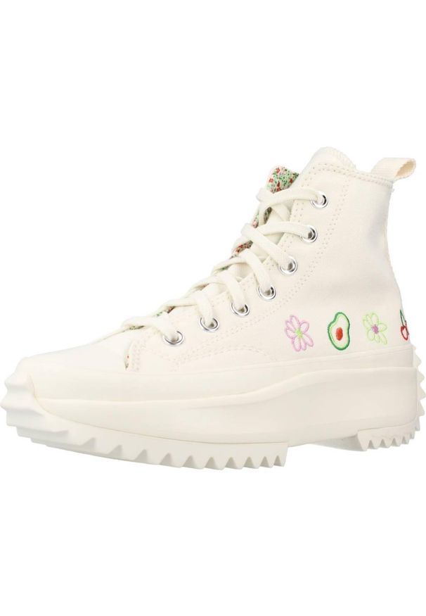 Converse - Buty CONVERSE RUN STAR HIKE HI Biały. Kolor: biały. Materiał: tkanina