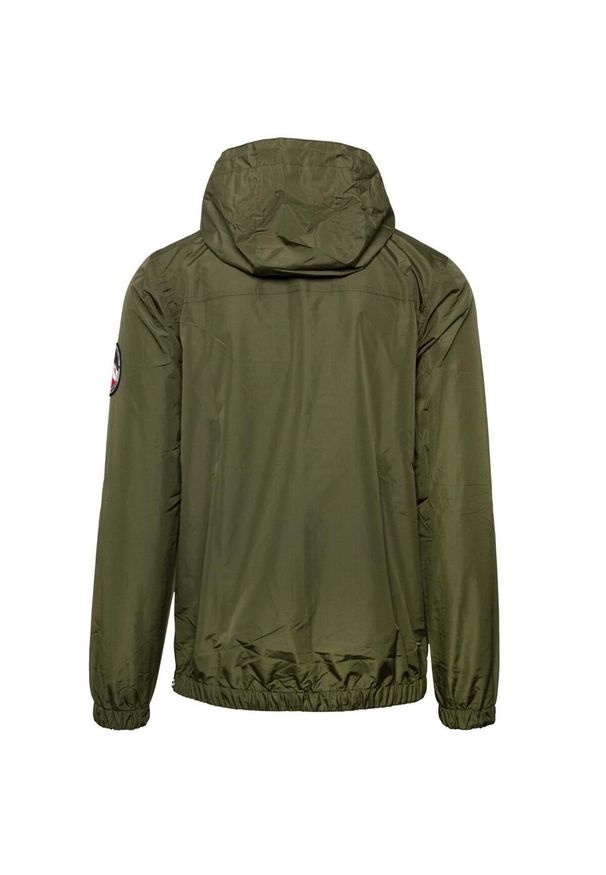 Kurtka turystyczna męska Ellesse Mont 2. Kolor: zielony, szary, wielokolorowy. Materiał: softshell. Sport: turystyka piesza