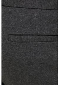 Bruuns Bazaar Spodnie Politan męskie kolor szary dopasowane. Kolor: szary. Materiał: materiał #3
