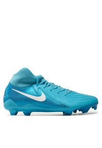 Nike Buty do piłki nożnej Phantom Luna II Academy FG/MG FD6725 400 Niebieski. Kolor: niebieski. Materiał: skóra