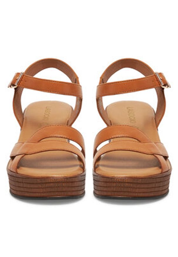 Lasocki Sandały WI16-NYASA-03 Brązowy. Kolor: brązowy. Materiał: skóra