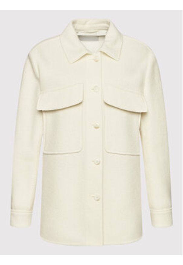 BOSS - Boss Koszula C_Jukida 50466649 Écru Relaxed Fit. Materiał: wełna