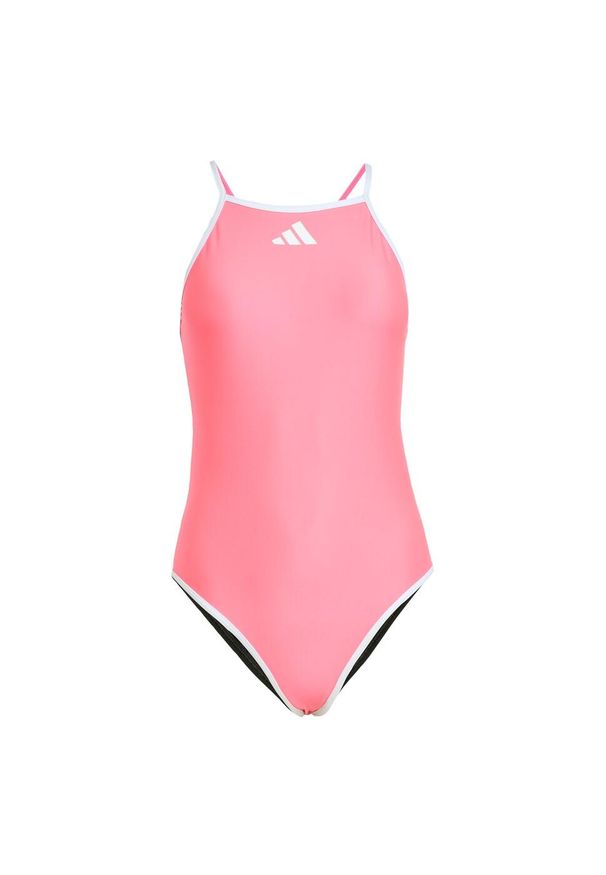 Adidas - Kostium kąpielowy z regulowanymi cienkimi ramiączkami adidas Tom Daley. Kolor: wielokolorowy, niebieski, różowy