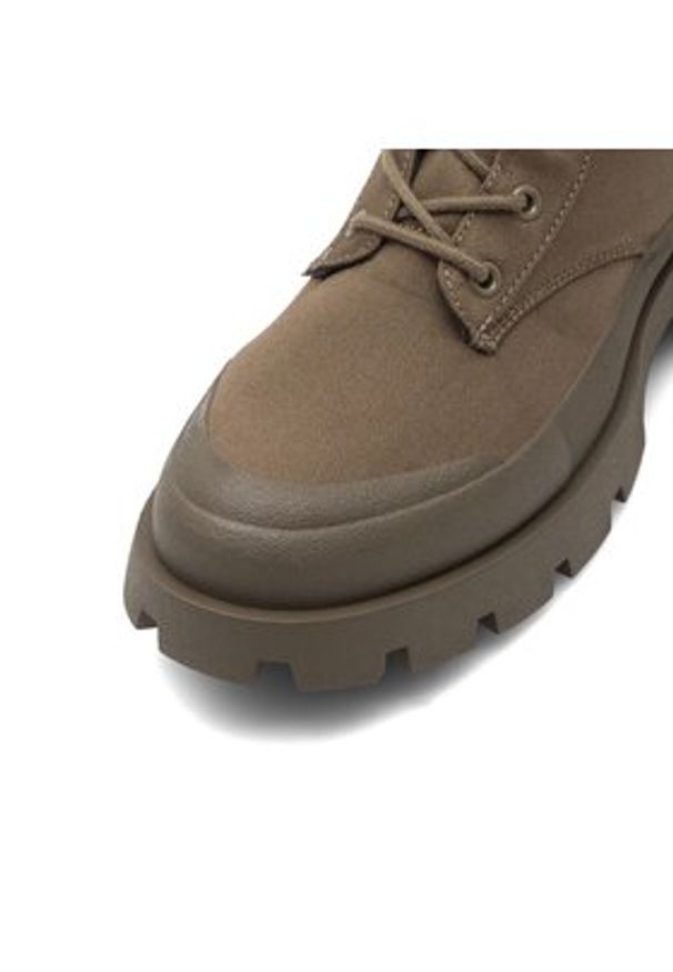 Jenny Fairy Trzewiki MILANA WYL3497-6 Khaki. Kolor: brązowy. Materiał: materiał