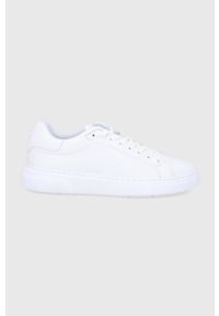 GANT - Gant Buty skórzane Joree kolor biały. Nosek buta: okrągły. Zapięcie: sznurówki. Kolor: biały. Materiał: skóra