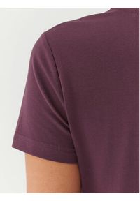 Guess T-Shirt W3BI31 J1314 Fioletowy Slim Fit. Kolor: fioletowy. Materiał: bawełna