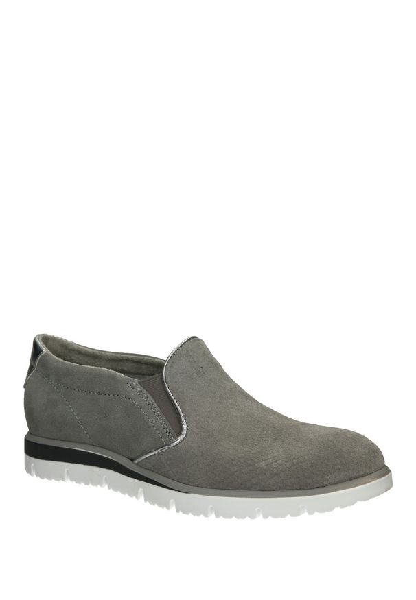 Marco Tozzi - Slip on marco tozzi 2-24622-26. Zapięcie: bez zapięcia. Kolor: szary