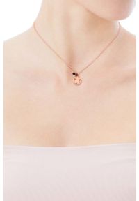Tous naszyjnik ze srebra pokrytego złotem. Materiał: złote, srebrne. Kolor: różowy #2