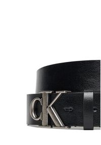 Calvin Klein Pasek Męski Ck Buckle Tumbled 35Mm LV04D7016G Czarny. Kolor: czarny. Materiał: skóra #3