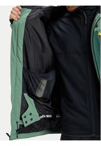 Quiksilver Kurtka snowboardowa Sycamore Solid 20K EQYTJ03502 Zielony Modern Fit. Kolor: zielony. Materiał: syntetyk. Sport: snowboard #8