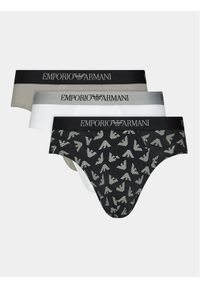 Emporio Armani Underwear Komplet 3 par slipów 111624 4R722 18111 Kolorowy. Materiał: bawełna. Wzór: kolorowy