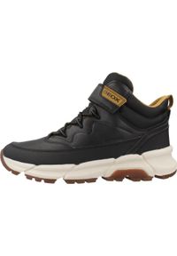 Buty juniorskie Geox Flexyper Plus. Kolor: czarny. Materiał: tkanina, syntetyk #2