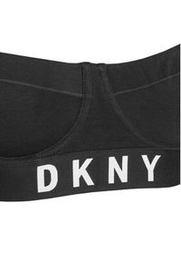 DKNY Biustonosz z fiszbiną DK4521 Czarny. Kolor: czarny. Materiał: bawełna #6