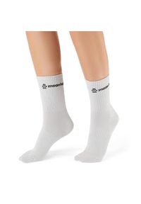 MOONHOLI - Skarpetki do jogi Moonholi Ideal Grip z naturalnej bawełny. Kolor: szary. Materiał: bawełna. Sport: joga i pilates