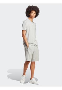 Adidas - adidas T-Shirt Trefoil Essentials A4865 Szary Regular Fit. Kolor: szary. Materiał: bawełna #6