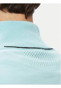 BOSS Sweter KN Ever 50556146 Niebieski jasny Regular Fit. Kolor: niebieski. Materiał: bawełna #4