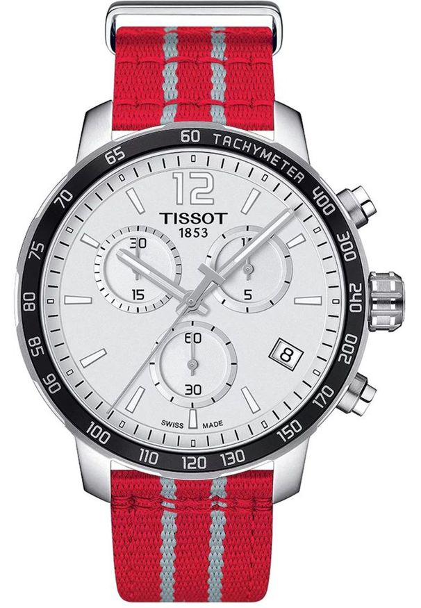 TISSOT - Zegarek Tissot Zegarek Męski Tissot T095.417.17.037.12 Srebrzysty ( 42 mm)