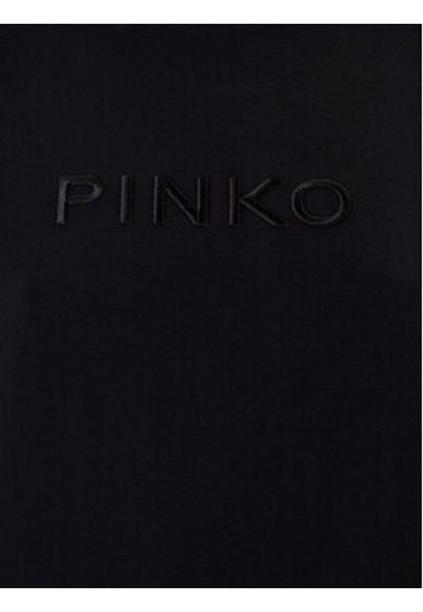 Pinko - PINKO T-Shirt Start 101752 A2RD Czarny Regular Fit. Kolor: czarny. Materiał: bawełna
