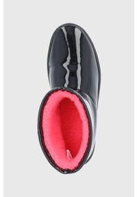 Chiara Ferragni Śniegowce Ankle Boot kolor czarny. Nosek buta: okrągły. Kolor: czarny. Materiał: guma #5