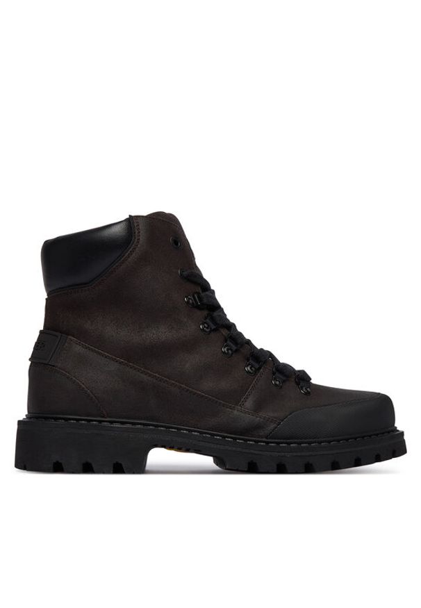 Bogner Trapery Helsinki S 27 12546842 Czarny. Kolor: czarny. Materiał: skóra