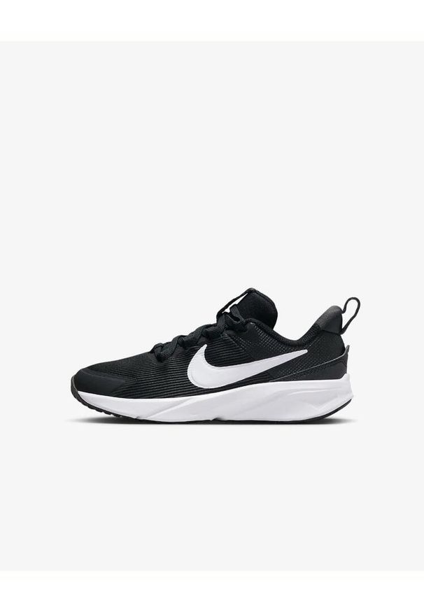 Nike - Buty na co dzień dziecięce NIKE STAR RUNNER 4 siateczka. Okazja: na co dzień. Kolor: czarny