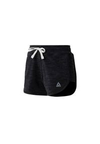 Spodnie sportowe damskie Reebok EL Marble Short. Kolor: czarny. Długość: krótkie