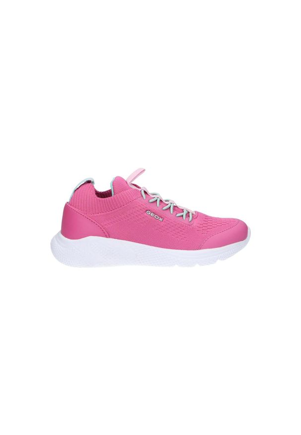 Tenisówki Geox Model J Sprintye Girl Kolor Rose. Kolor: różowy. Materiał: tkanina