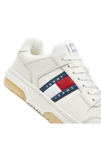 Tommy Jeans Sneakersy The Brooklyn Leather EM0EM01429 Biały. Kolor: biały. Materiał: skóra #4