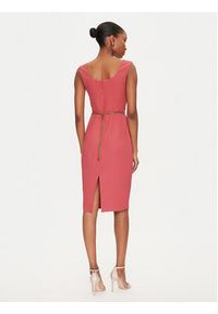 Marciano Guess Sukienka koktajlowa 5GGK12 7300A Koralowy Regular Fit. Kolor: pomarańczowy. Materiał: syntetyk. Styl: wizytowy #5