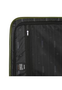 Wittchen - Średnia walizka z polikarbonu żłobiona. Kolor: zielony. Materiał: guma #3