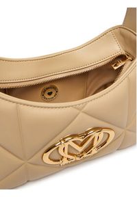 Love Moschino - LOVE MOSCHINO Torebka JC4258PP0OLC0209 Beżowy. Kolor: beżowy. Materiał: skórzane #4