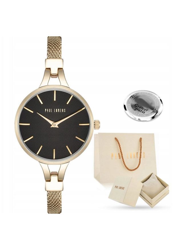Zegarek damski Paul Lorens SEKATA-1D1 Z GRAWEREM