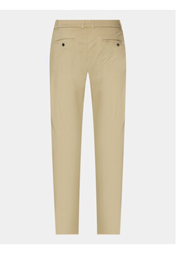 Lindbergh Chinosy 30-005044 Beżowy Slim Fit. Kolor: beżowy. Materiał: bawełna