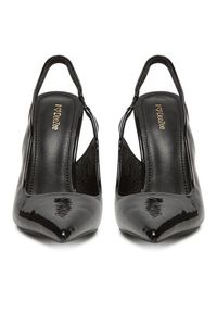 DeeZee Szpilki HT0327-1 Czarny. Kolor: czarny. Materiał: syntetyk, materiał. Obcas: na szpilce #4