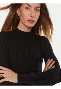 Guess Sukienka dzianinowa Livia W4BK08 Z2V42 Czarny Regular Fit. Kolor: czarny. Materiał: syntetyk #5