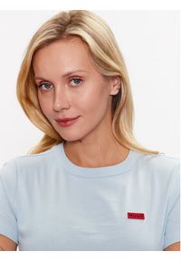 Hugo T-Shirt 50489117 Niebieski Regular Fit. Kolor: niebieski. Materiał: bawełna #3