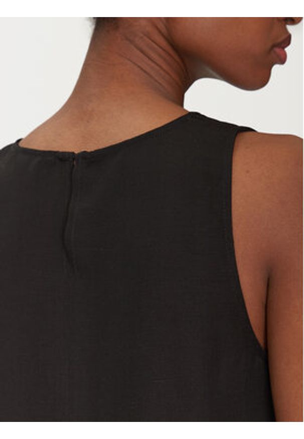 Marella Top Platino 2515161061 Czarny Regular Fit. Kolor: czarny. Materiał: wiskoza