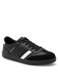 skechers - Skechers Sneakersy 405730L BKW Czarny. Kolor: czarny. Materiał: skóra #3