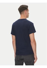 Etnies T-Shirt New Box 4130002282 Granatowy Regular Fit. Kolor: niebieski. Materiał: bawełna #4