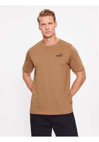 T-Shirt Puma. Kolor: brązowy