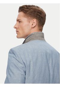 Hugo - HUGO Garnitur Henry 50559672 Niebieski Slim Fit. Kolor: niebieski. Materiał: bawełna #13