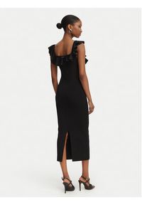 MICHAEL Michael Kors Sukienka codzienna MS683CG33D Czarny Slim Fit. Okazja: na co dzień. Kolor: czarny. Materiał: wiskoza. Typ sukienki: proste. Styl: casual #5