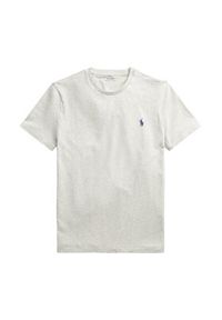 Polo Ralph Lauren T-Shirt Bsr 710680785 Szary Custom Slim Fit. Typ kołnierza: polo. Kolor: szary. Materiał: bawełna #4